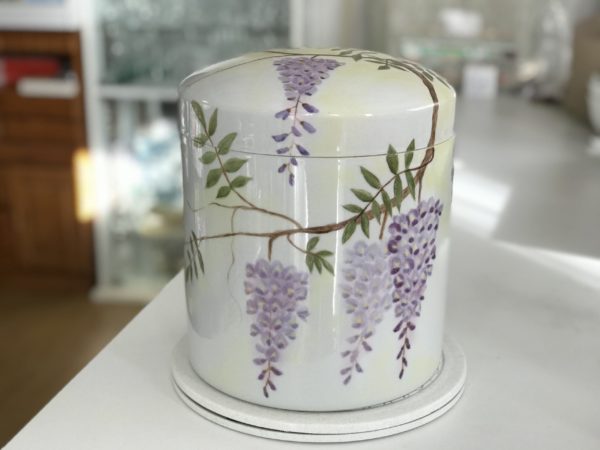 【貴重】⭐️送料無料⭐️ 木製花器 壺 紫檀 骨董品 茶入 中興名物 唐物 木下丸壺写【販売】-茶道具は京都しみず孔昌堂